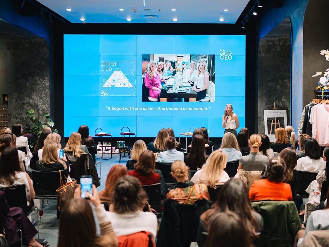 Imperfect CEO Talks: ekran z hasłem It began with one dinner. And became a movement.